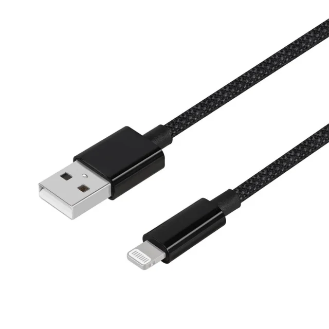 USB Type-A to Lightningケーブル(ブラック)