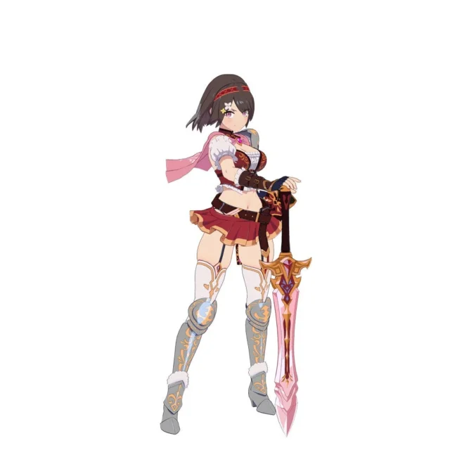 限定衣装のリリア:勇者のキャラクターイラスト