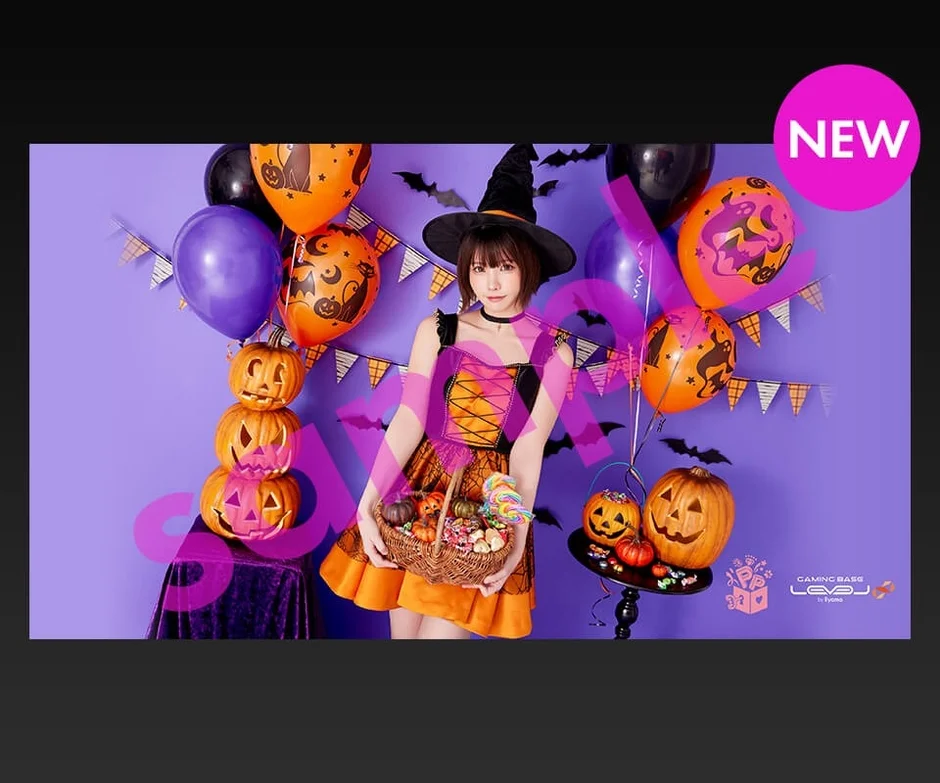 ファースト壁紙にハロウィンバージョンを追加しました