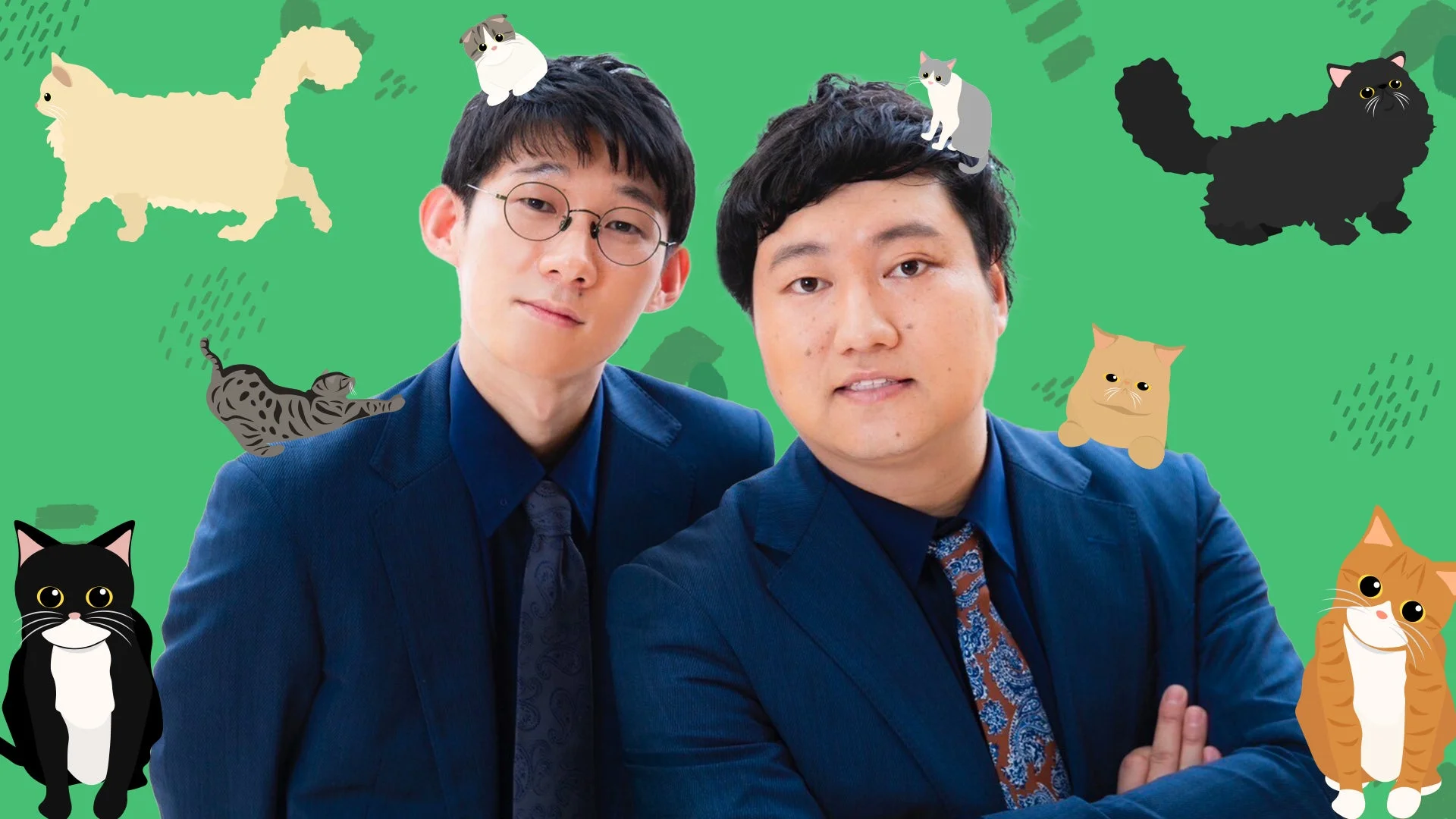 キングオブコント2025王者ロングコートダディが猫だけのライブ配信アプリ「nekochan」に登場！　10月25日配信