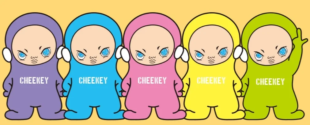 生意気でKAWAII CHEEKEYキャラクターたち