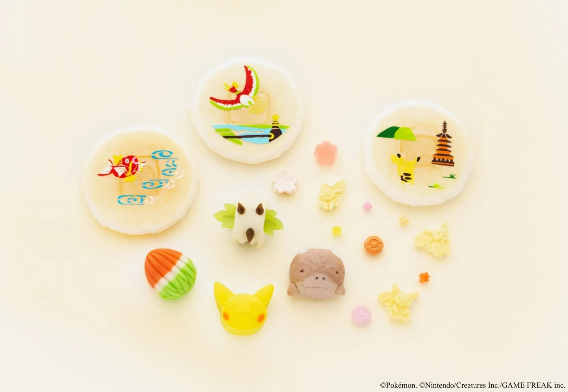 ポケモンをモチーフにした京菓子が登場！　七條甘春堂が上生菓子・麩焼き・干菓子を10月25日より販売