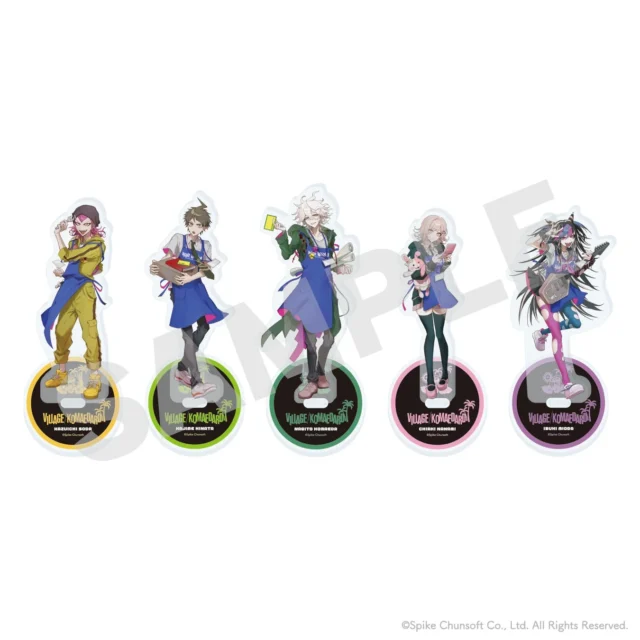 スーパーダンガンロンパ2 ヴィレッジヴァンガードコラボ アクリルフィギュア5種