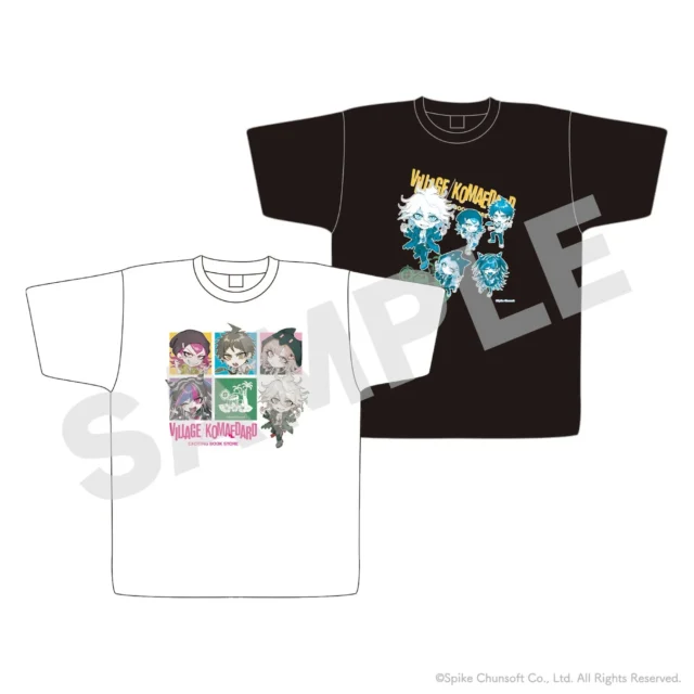 スーパーダンガンロンパ2 ヴィレッジヴァンガードコラボ TシャツSDキャラデザイン2種