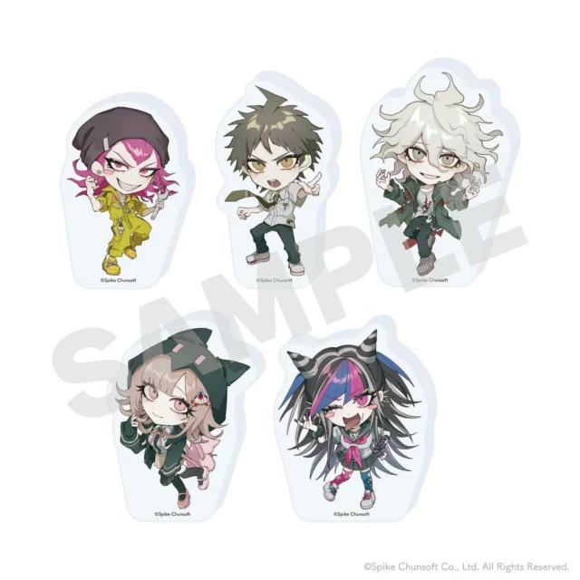 スーパーダンガンロンパ2 ヴィレッジヴァンガードコラボ ミニダイカットアクリルブロック5種