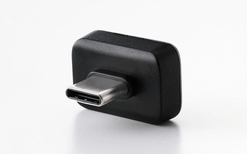 USB Type-Cコネクタ部分をクローズアップした超小型USBメモリ