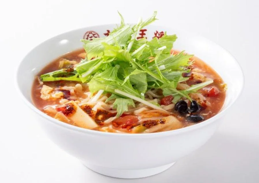 東日本エリア限定のトマト酸辣湯麺