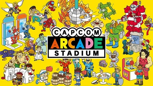 『Capcom Arcade Stadium』のキービジュアル