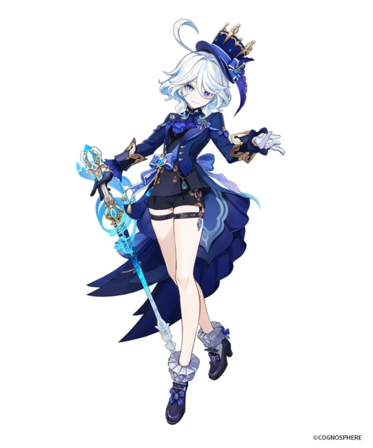 原神 限定★5キャラクター「フリーナ」の全身イラスト