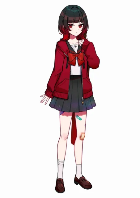 主人公「三津真央」のキャラクタービジュアル