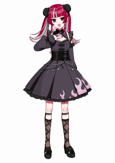 「鬼首姫奈」のキャラクタービジュアル