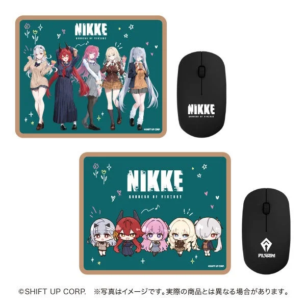 「NIKKE -青春Protocol-」ワイヤレスマウス&マウスパッド