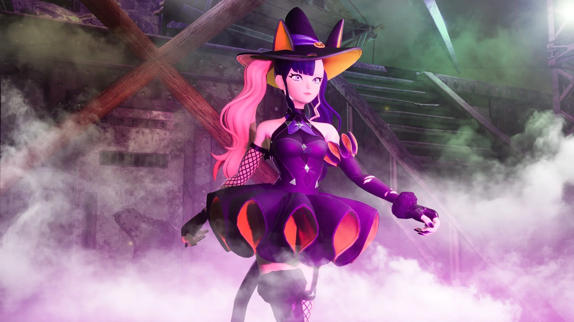 ゾーイのハロウィンコスチュームを着たキャラクター