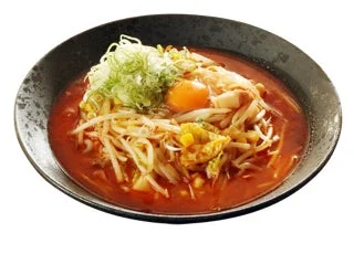 「柳家」創業時からのメニューである「納豆ラーメン」