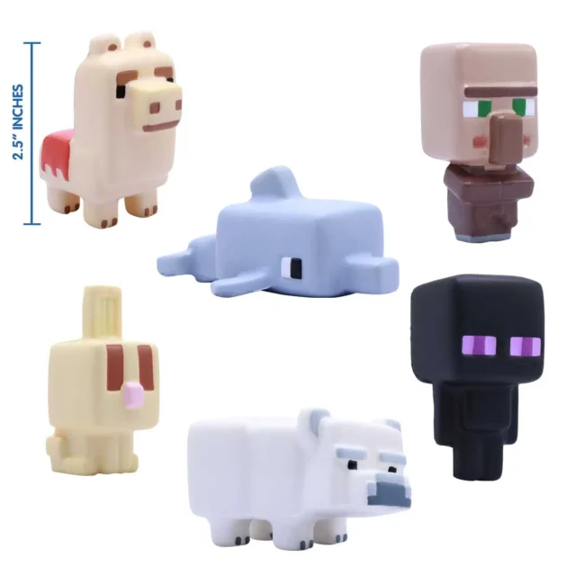 マインクラフト キャラクター型スクイーズのラインナップ