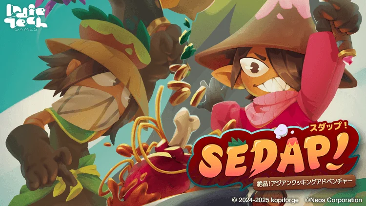 東南アジアの料理冒険ゲーム『SEDAP! ～絶品！アジアンクッキングアドベンチャー～』本日発売！　Nintendo Switchで10月23日より配信開始