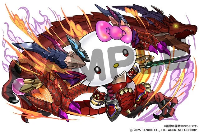 パズドラコラボキャラ「烈空の紅龍喚士・ソニアキティ」