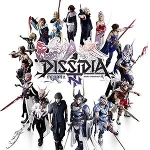 DISSIDIA FINAL FANTASY NTのゲームタイトルアート。