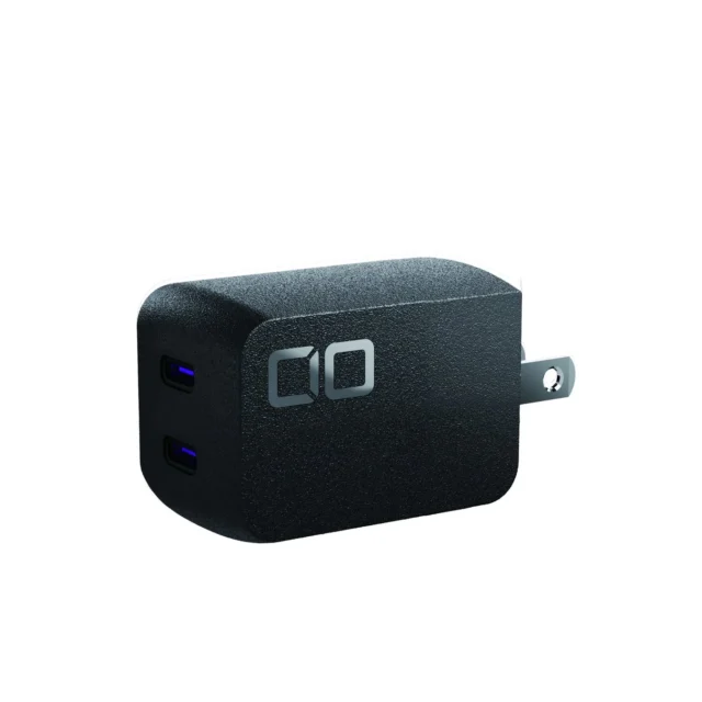 NovaPort DUOⅡ 45Wのブラックモデル、2つのUSB-Cポート