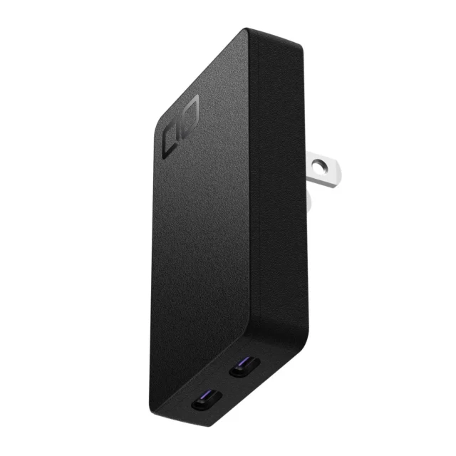 NovaPort SLIM DUO 45Wのブラックモデル、薄型デザイン