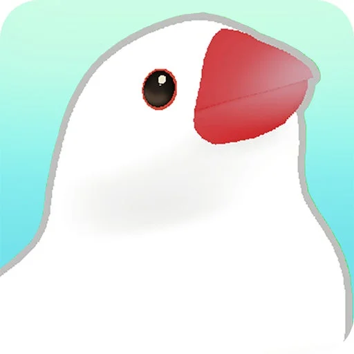 『しあわせ文鳥LIFE』のアプリアイコン