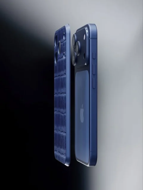 ゴールデンコンセプト iPhone 17 ディープブルーケース