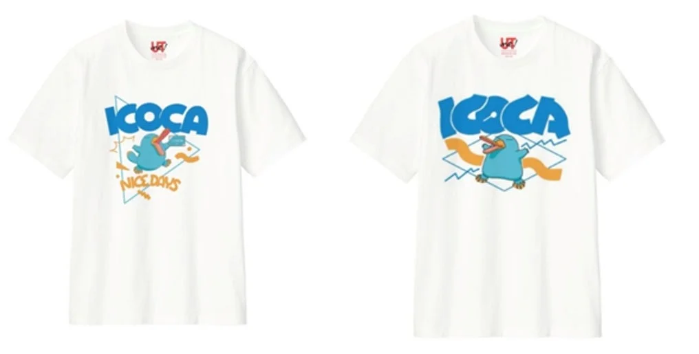 カモノハシのイコちゃんオリジナルデザインのUTme! Tシャツ
