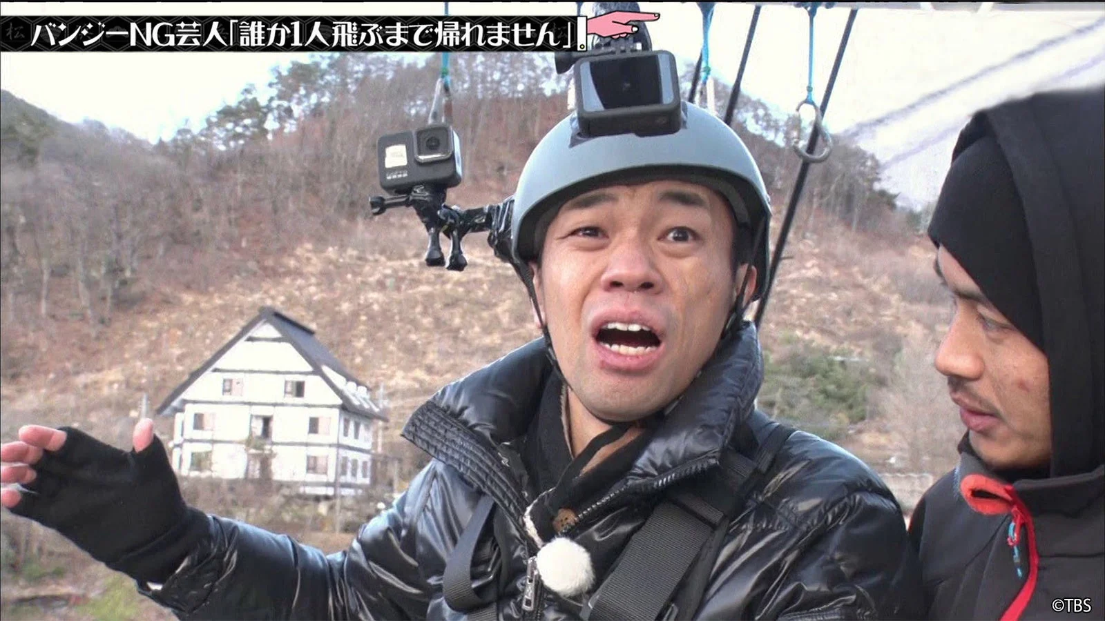 『水曜日のダウンタウン』バンジーNG芸人が恐怖に歪む表情