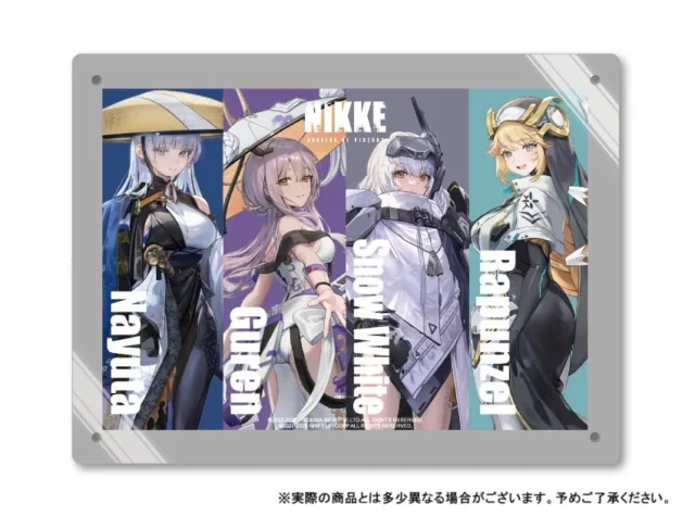 セブンネットショッピング限定「勝利の女神:NIKKE」コラボメタルディスプレイ
