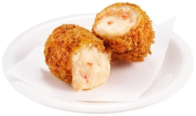 とろっと食感で揚げたてのスシロー「かにクリーミーコロッケ」