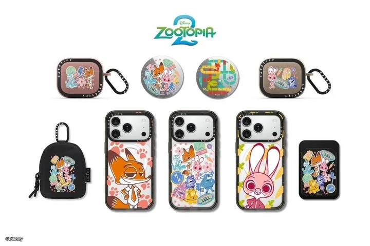 『ズートピア2』イヤホンポーチ、スマホリング、複数デザインのスマホケース