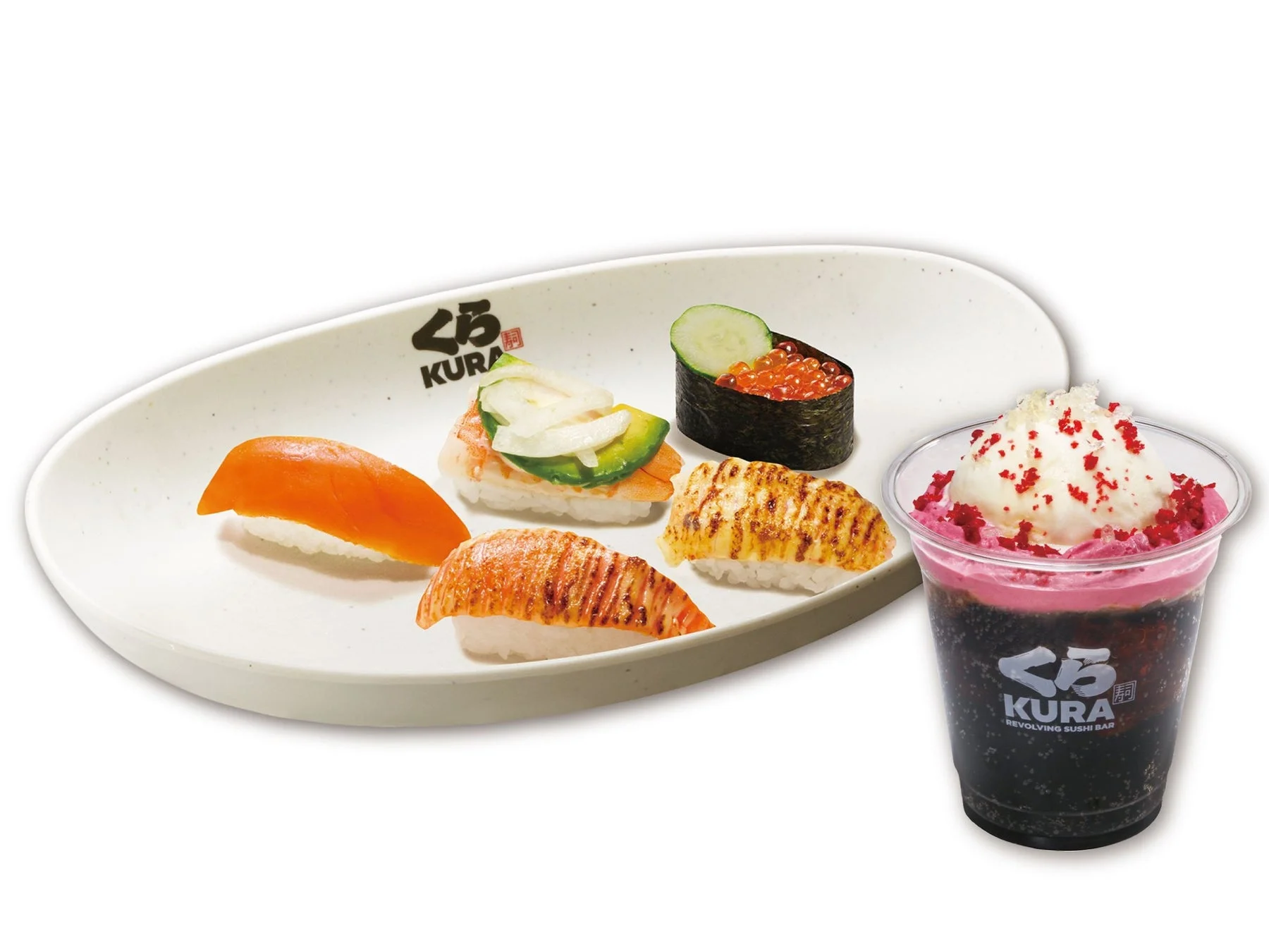 くら寿司とTHE RAMPAGEコラボメニュー「ランぺの推し寿司セット」