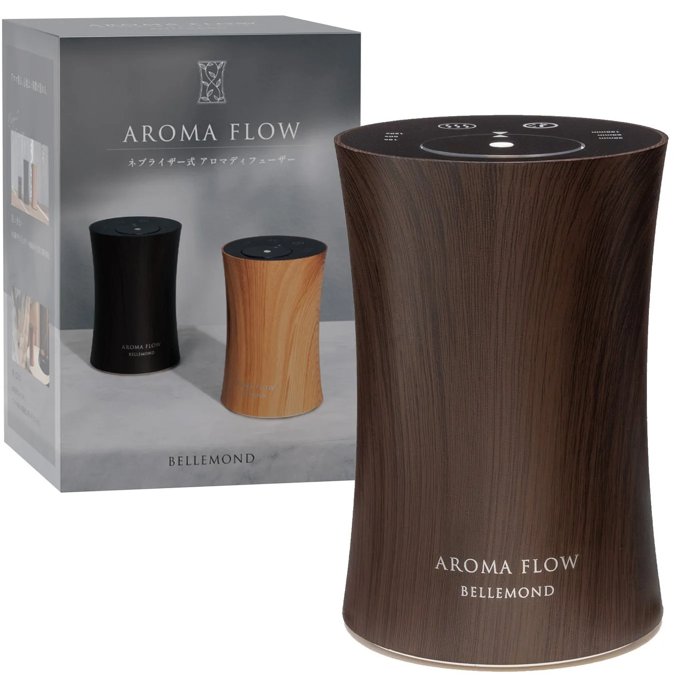 水を使わないネブライザー式アロマディフューザー「AROMA FLOW -アロマフロー-」