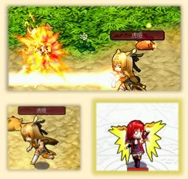 アイテムモールに登場する新ペット「虎姫」のゲーム内での姿