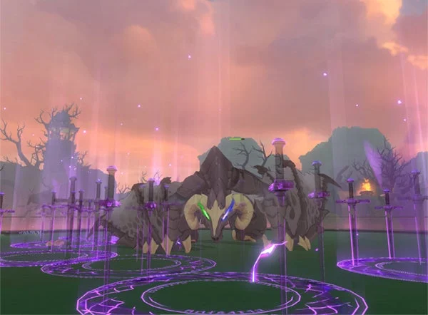 ラグナロク マスターズ 襲来!滅世の時空竜!最高難易度ヒーローのダンジョン画面