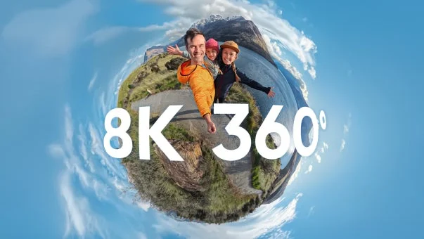 Insta360 X4 Airで8K 360度撮影を楽しむ家族