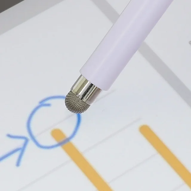 OWL-TPSE14の導電繊維ペン先で画面を操作