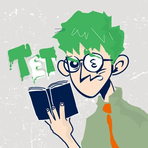 ゲーム実況グループ「三人称」メンバーの鉄塔のイラスト