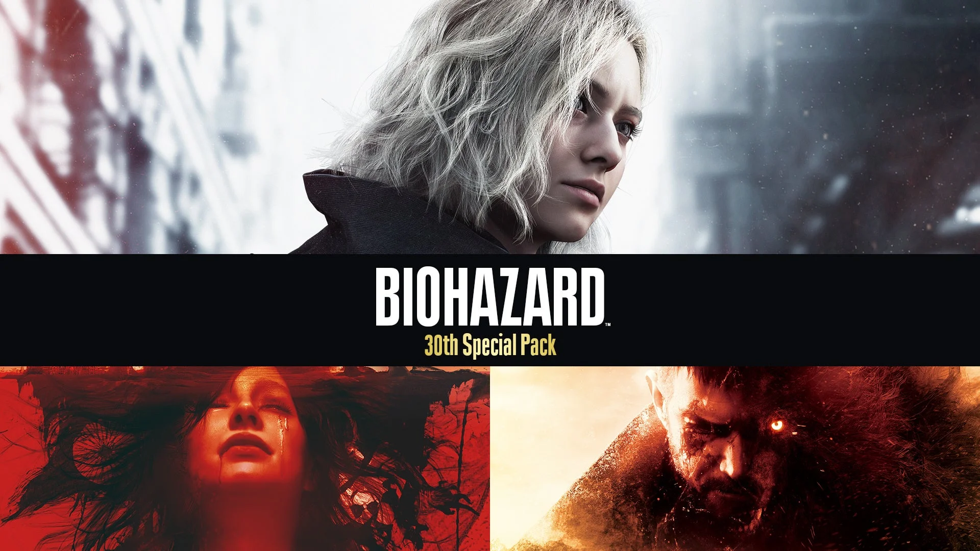 『バイオハザード 30th Special Pack』のキービジュアル