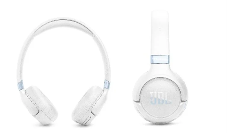 JBL Tune 680NCホワイトの展開時と折りたたみ時の外観