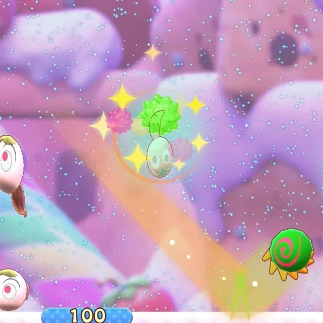 懐かしのスキル「ファイヤーバブル」で敵を攻撃する様子