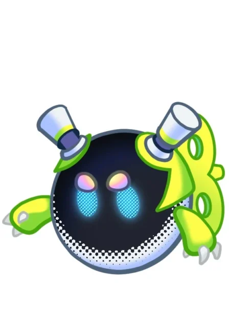 バブルンの冒険をナビゲートするロボット「アミィ」