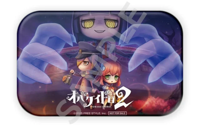 イオン限定特典の『オバケイドロ２』スクエア缶バッジ