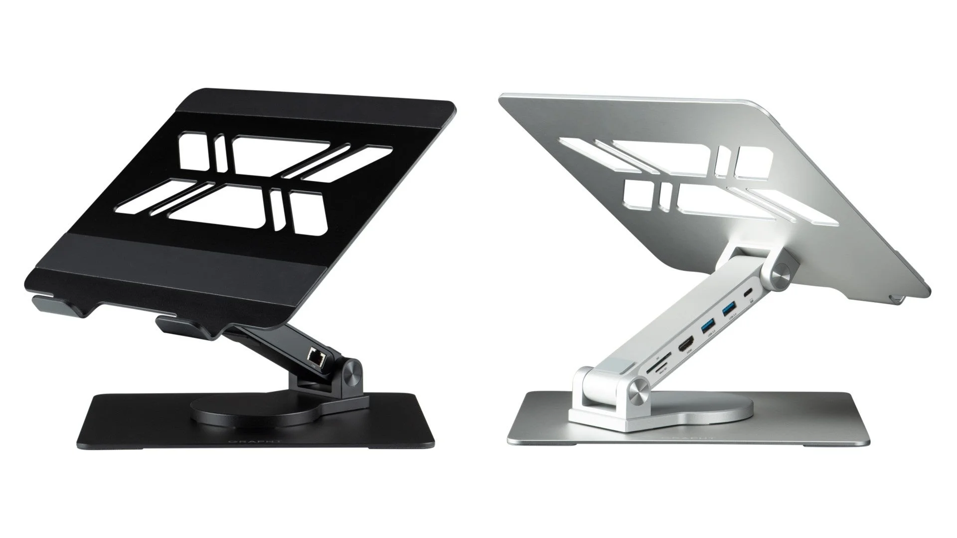 Device Centric Folioのブラックとシルバーの本体写真