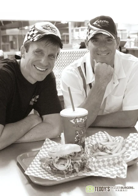 テディーズビガーバーガー創業者のテッドとリッチ。