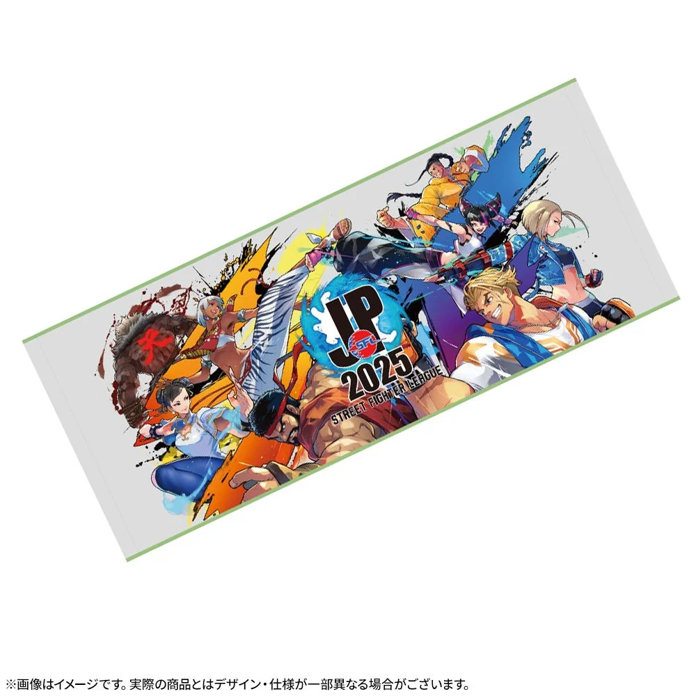 ストリートファイターリーグ Pro-JP 2025 フェイスタオルA