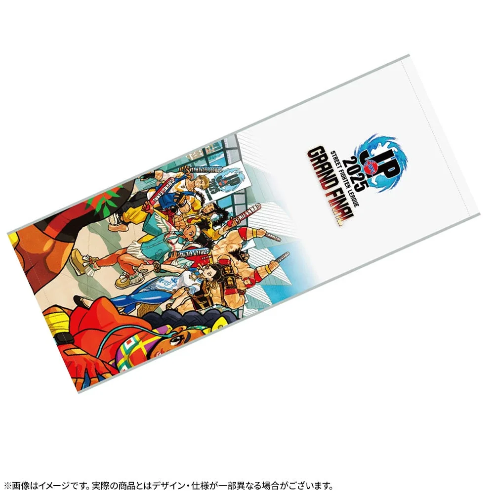 ストリートファイターリーグ Pro-JP 2025 フェイスタオルB