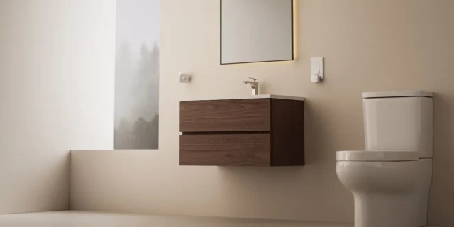 SwitchBot 人感センサーProをトイレ・洗面所で利用する様子