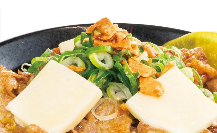 ガーリックバタートッピングのすた丼。