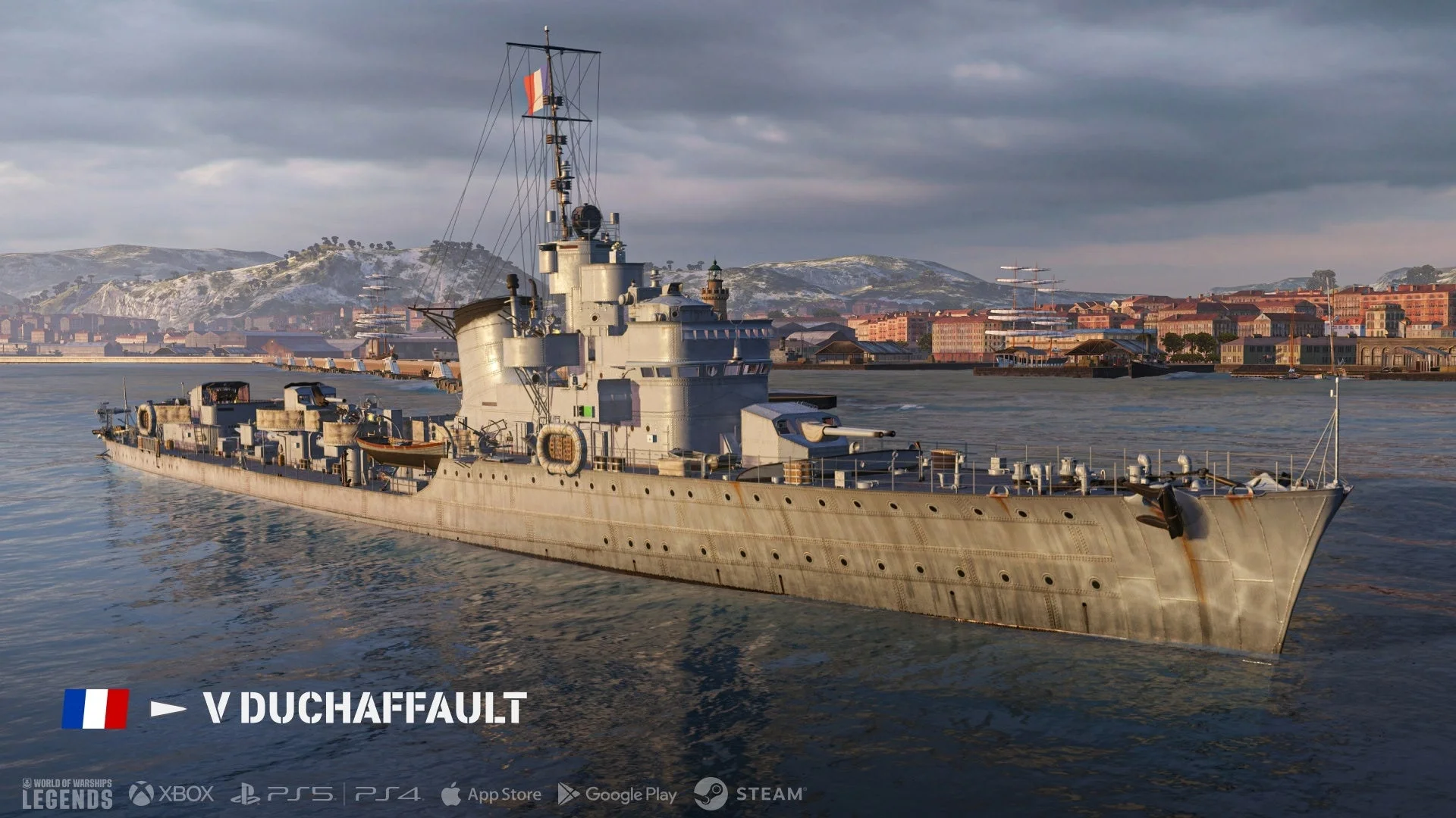 フランス代替駆逐艦 V DUCHAFFAULT